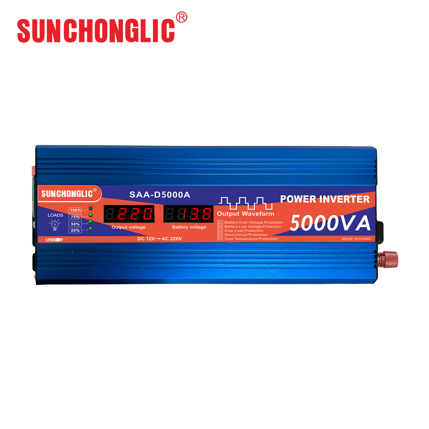 Modified Sine Wave Inverter - SAA-D2000A-5000A